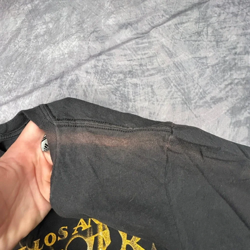 Adidas Los Angeles‎ Lakers Kobe Bryant 24 Graphic T-Shirt Black Gold Mens Medium